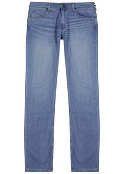 Paige是什么牌子, Paige | Federal blue straight-leg jeans商品图片 
