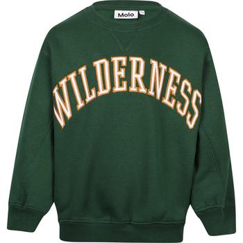 推荐Wilderness logo sweatshirt in green商品