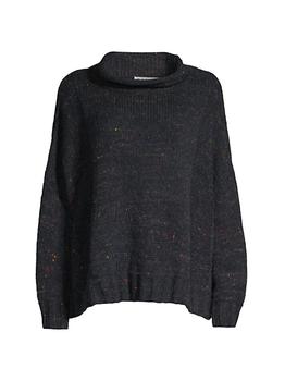 推荐Alpaca-Virgin Wool Blend Oversized Sweater商品