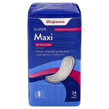 商品Walgreens | Maxi Pads Super,商家Walgreens,价格¥22图片