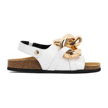 JW Anderson | J.W. ANDERSON  CHAIN FLAT SANDALS SHOES商品图片,7.7折