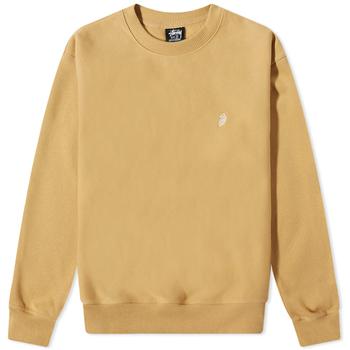 女装stussy短袖, STUSSY | Stussy Swirl Applique Crew商品图片 