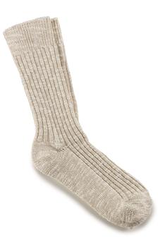Birkenstock, Birkenstock | Cotton Slub Socks - Beige/White商品图片 6.6折