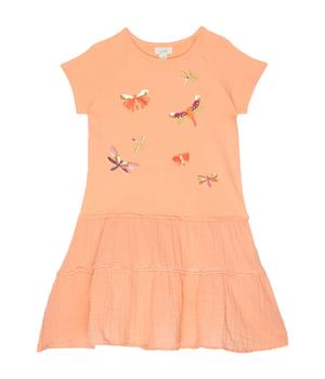 推荐Lace & Embroidered Dress (Toddler/Little Kids/Big Kids)商品