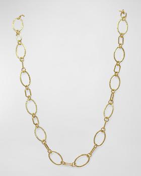 商品Armenta | 18K Yellow Gold Paper Clip Necklace,商家Neiman Marcus,价格¥56740图片