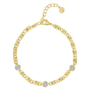 And Now This | Cubic Zirconia Diamond Cut Chain Bracelet,商家Macy's,价格¥112