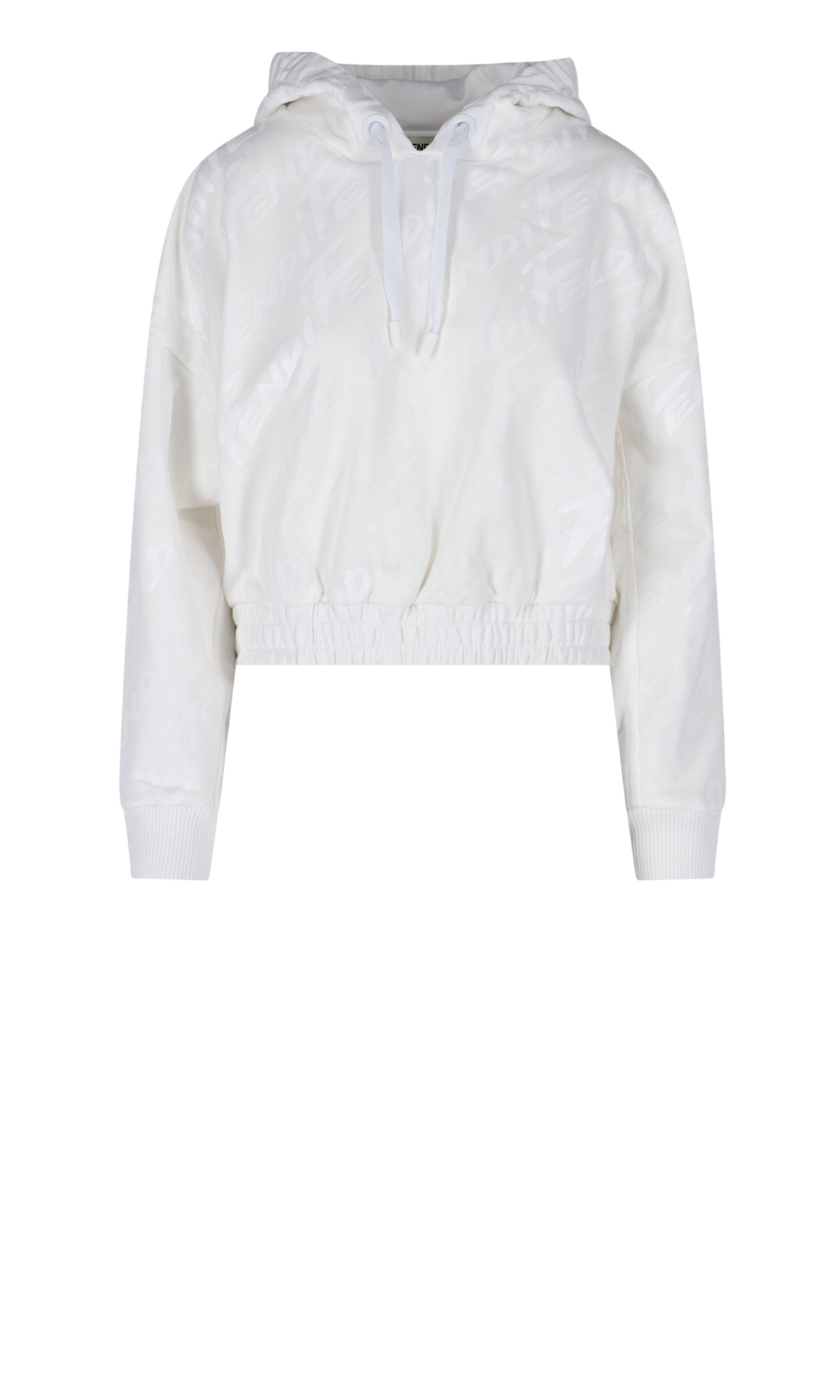 芬迪女装推荐, Fendi | FENDI 女士白色卫衣 FAF191-AGOI-F0C00商品图片 独家减免邮费