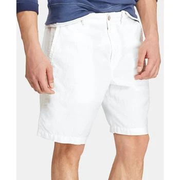 Ralph Lauren | Men's 8.5" Straight-Fit Linen Cotton Chino Shorts,商家Macy's,价格¥738