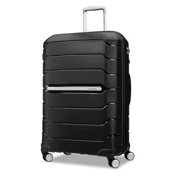 Samsonite | Samsonite Freeform Hardside Expandable with Double Spinner Wheels, Checked-Large 28-Inch, Black 6.6折