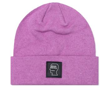 Brain Dead | Brain Dead Logo Head Wool Beanie - Lavender商品图片,8折×额外8.5折, 额外八五折