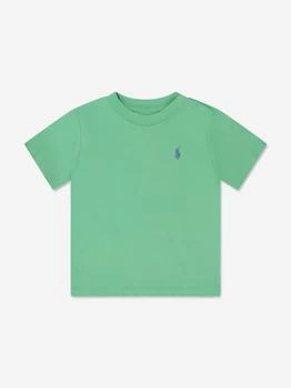 Ralph Lauren | Baby Boys Logo T-Shirt in Green 额外8折, 额外八折
