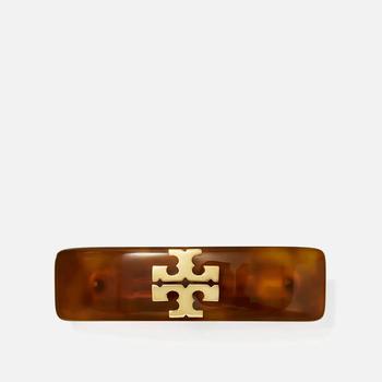 tory burch kira怎么选, Tory Burch | Tory Burch Women's Kira Small Barrette - Tory Gold/Tortoise商品图片 4折