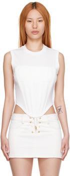 product Off-White Organic Cotton Tank Top image