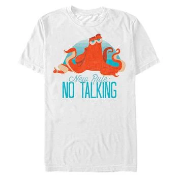 Disney | Disney Men's Finding Dory Hank No Talking, Short Sleeve T-Shirt 额外7折, 额外七折