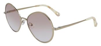 chloe太阳镜怎么样, Chloé | Chloé 蔻依 Bonnie Yellow Gold 女士太阳镜 CE2161商品图片 额外7.8折, 额外七八折