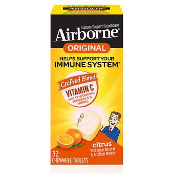 Citrus Chewable Tablets - 1000mg of Vitamin C - Immune Support Supplement Citrus