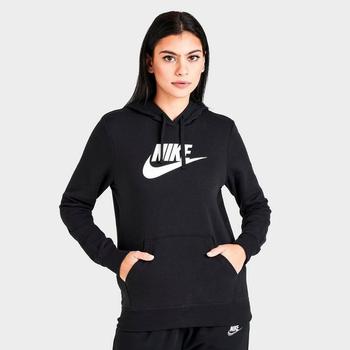 推荐Women's Nike Sportswear Logo Club Fleece Pullover Hoodie商品