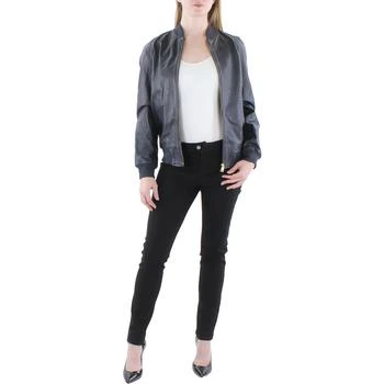 Ralph Lauren | Lauren Ralph Lauren Womens Leather Warm Bomber Jacket,商家BHFO,价格¥820