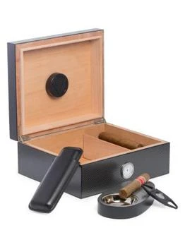 推荐4-Piece Cigar Humidor Set商品
