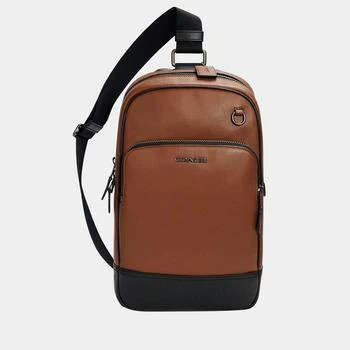 Coach | Coach Brown & Black - Leather - Bakpack 满$3001减$300, $3000以内享9折, 独家减免邮费, 满减