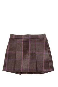 推荐Bonpoint Tutti Check-Printed Flared Skirt商品