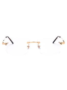 Cartier | Cartier Panthere Rectangle Frame Glasses 8折, 独家减免邮费