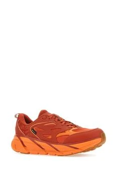 推荐Orange GORE-TEX and leather Clifton sneakers商品