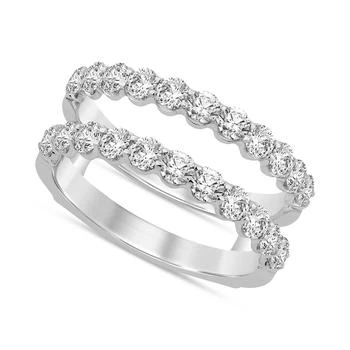 Macy's | Diamond Ring Enhancer (1-1/2 ct. t.w.) in 14k White or Yellow Gold,商家Macy's,价格¥13681