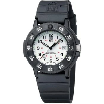 Luminox | Luminox Men's Watch - Navy SEAL White Dial Black Silicone Strap | XS.3007.EVO.S,商家My Gift Stop,价格¥1071