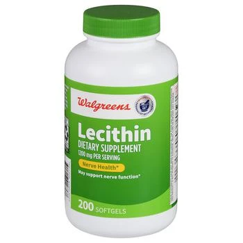Walgreens | Lecithin 1200 mg Softgels,商家Walgreens,价格¥118