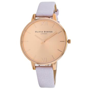推荐Olivia Burton Women's Rose gold dial Watch商品