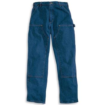 商品Carhartt Men's Original Fit Double Front Washed Logger Jean图片