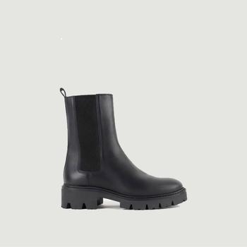 Iris & Ivy, Bobbies Paris | Chelsea boots in leather Ivy Noir passion Bobbies Paris商品图片 