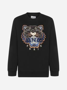 推荐Tiger logo cotton sweatshirt商品