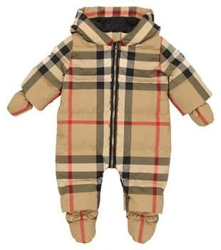 Burberry | Baby Vintage Check padded onesie,商家MyTheresa,价格¥4171