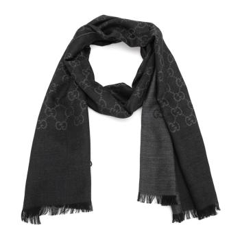 GUCCI 古驰 女士灰色羊毛围巾 165904-3G646-1100