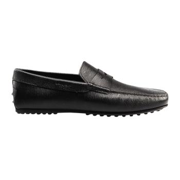 推荐TOD'S 男士黑色皮革乐福鞋 XXM0LR00011LPOB999商品