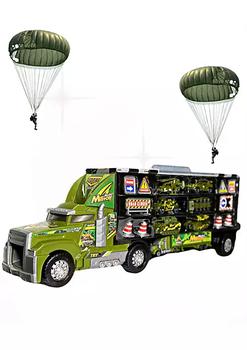 巴黎世家老爹鞋直邮, BIG DADDY | Big Daddy Army Transport Truck Military Toy Truck with Emergency Quick Release Effect 6 CAR商品图片 7.8折