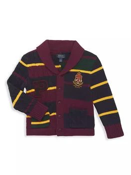 Ralph Lauren | Little Boy's & Boy's Varsity Shawl Collar Cardigan,商家Saks Fifth Avenue,价格¥732