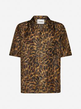 推荐Bodil print silk shirt商品