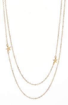 商品Double Star Chain Necklace图片