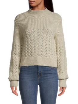 Chainette Turtleneck Sweater product img