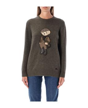 ralph lauren bear, Ralph Lauren | Bear Patch Sweater商品图片 9折