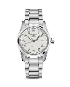 Longines | Spirit Stainless Steel Bracelet Watch, 40mm商品图片,额外9.5折, 额外九五折