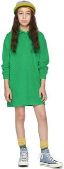 Luckytry | Kids Green Embroidered Terry Dress,商家Ssense US,价格¥232