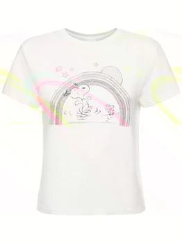 Re/Done | Peanuts Rainbow Classic Cotton T-shirt 额外6.5折, 额外六五折