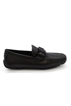 Salvatore Ferragamo | Luxury Shoes For Men   Salvatore Ferragamo Vara Driver Black Loafers商品图片,9折