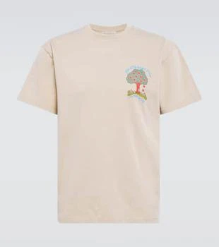 JW Anderson | Printed organic cotton T-shirt,商家MyTheresa,价格¥643