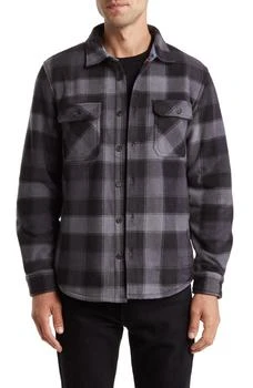 推荐Pratt Faux Shearling Lined Polar Fleece Shirt Jacket商品