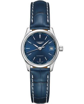 更多longines master, Longines | Longines Master Collection Automatic 25.5mm Blue Dial Blue Leather Strap Women's Watch L2.128.4.92.0商品图片 7.1折